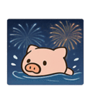 花火ブタのハッピーナイト@SFW（個別スタンプ：16）