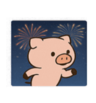 花火ブタのハッピーナイト@SFW（個別スタンプ：17）
