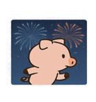 花火ブタのハッピーナイト@SFW（個別スタンプ：21）