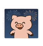 花火ブタのハッピーナイト@SFW（個別スタンプ：22）