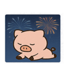 花火ブタのハッピーナイト@SFW（個別スタンプ：24）