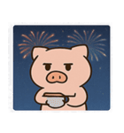花火ブタのハッピーナイト@SFW（個別スタンプ：26）