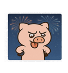花火ブタのハッピーナイト@SFW（個別スタンプ：29）