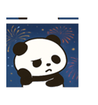 花火パンダのわくわくナイト@SFW（個別スタンプ：8）