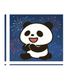 花火パンダのわくわくナイト@SFW（個別スタンプ：10）