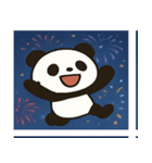 花火パンダのわくわくナイト@SFW（個別スタンプ：11）