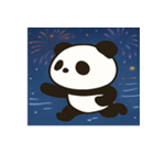 花火パンダのわくわくナイト@SFW（個別スタンプ：13）