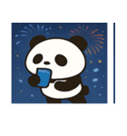 花火パンダのわくわくナイト@SFW（個別スタンプ：15）