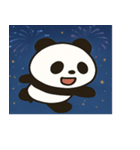 花火パンダのわくわくナイト@SFW（個別スタンプ：16）