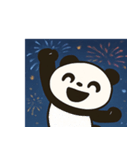 花火パンダのわくわくナイト@SFW（個別スタンプ：17）