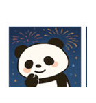 花火パンダのわくわくナイト@SFW（個別スタンプ：19）