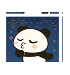 花火パンダのわくわくナイト@SFW（個別スタンプ：23）