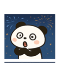 花火パンダのわくわくナイト@SFW（個別スタンプ：28）