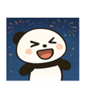 花火パンダのわくわくナイト@SFW（個別スタンプ：32）