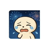 花火ネコのきらめきナイト@SFW（個別スタンプ：5）