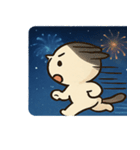 花火ネコのきらめきナイト@SFW（個別スタンプ：13）