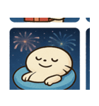 花火ネコのきらめきナイト@SFW（個別スタンプ：23）