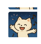 花火ネコのきらめきナイト@SFW（個別スタンプ：25）
