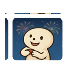 花火ネコのきらめきナイト@SFW（個別スタンプ：30）