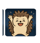 花火ハリネズミのきらきらナイト@SFW（個別スタンプ：26）