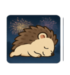 花火ハリネズミのきらきらナイト@SFW（個別スタンプ：27）