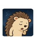 花火ハリネズミのきらきらナイト@SFW（個別スタンプ：28）