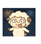 花火ヒツジのふわもこナイト@SFW（個別スタンプ：12）