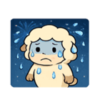 花火ヒツジのふわもこナイト@SFW（個別スタンプ：30）