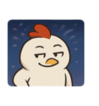 花火ニワトリのわくわくナイト@SFW（個別スタンプ：32）