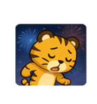 花火トラのゴージャスナイト@SFW（個別スタンプ：5）