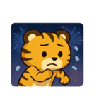 花火トラのゴージャスナイト@SFW（個別スタンプ：11）