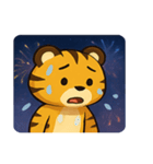 花火トラのゴージャスナイト@SFW（個別スタンプ：12）