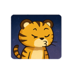 花火トラのゴージャスナイト@SFW（個別スタンプ：13）