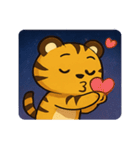 花火トラのゴージャスナイト@SFW（個別スタンプ：14）