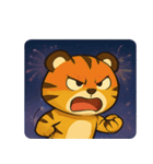 花火トラのゴージャスナイト@SFW（個別スタンプ：17）