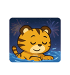 花火トラのゴージャスナイト@SFW（個別スタンプ：22）