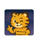 花火トラのゴージャスナイト@SFW（個別スタンプ：27）