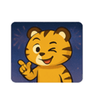 花火トラのゴージャスナイト@SFW（個別スタンプ：31）