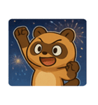 花火タヌキのわくわくナイト@SFW（個別スタンプ：15）