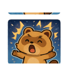 花火タヌキのわくわくナイト@SFW（個別スタンプ：31）