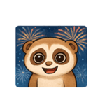 花火スローロリスのほっこりナイト@SFW（個別スタンプ：1）