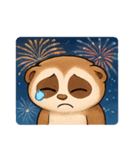 花火スローロリスのほっこりナイト@SFW（個別スタンプ：3）