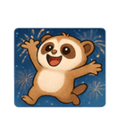 花火スローロリスのほっこりナイト@SFW（個別スタンプ：11）