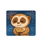 花火スローロリスのほっこりナイト@SFW（個別スタンプ：17）