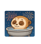 花火スローロリスのほっこりナイト@SFW（個別スタンプ：19）