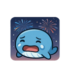 花火クジラのドリーミーナイト@SFW（個別スタンプ：5）