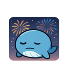 花火クジラのドリーミーナイト@SFW（個別スタンプ：6）