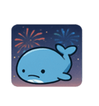 花火クジラのドリーミーナイト@SFW（個別スタンプ：8）