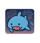 花火クジラのドリーミーナイト@SFW（個別スタンプ：10）