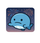 花火クジラのドリーミーナイト@SFW（個別スタンプ：13）